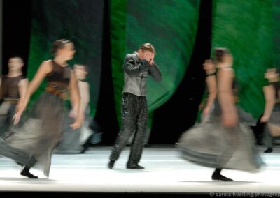 Schwanensee. Ch: Andris Plucis. Nikolay Korobko, Ensemble. Landestheater Eisenach 2011